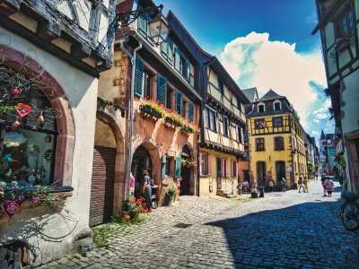 Altstadtgasse in Riquewihr