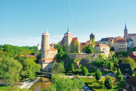 Blick auf Bautzen
