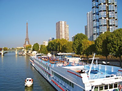 Quai de Seine in Paris