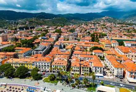 Blick auf Diano Marina