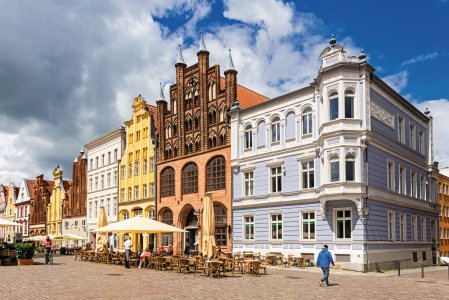Alter Markplatz von Stralsund
