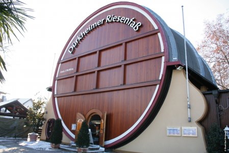 Dürkheimer Riesenfass im Winter