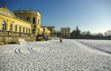 Orangerie im Winter