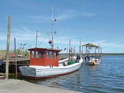 Boddenfischerei in Klein Zicker