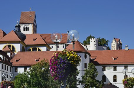 Hohes Schloss und Benediktinerabtei St.Mang, Füssen