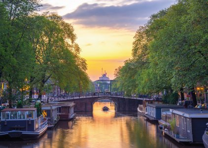 Grachten in Amsterdam
