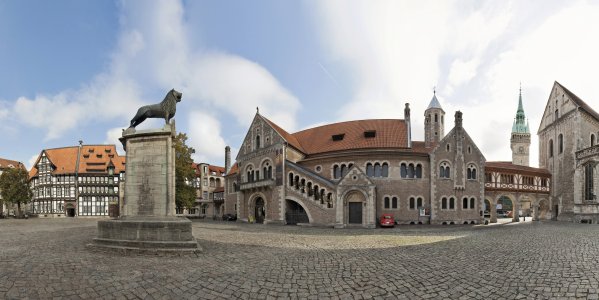 Burgplatz in Braunschweig