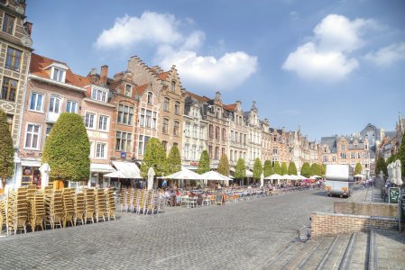 Oude Markt in Leuven