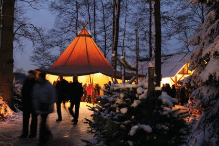 Waldweihnachtsmarkt in Marbeck