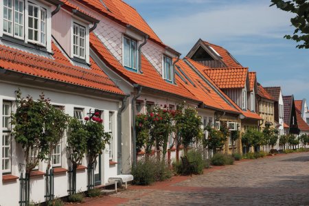 Historische Fischersiedlung Holm in Schleswig