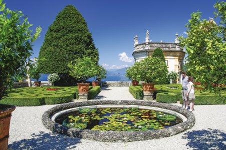 Gartenträume auf der Insel Isola Bella