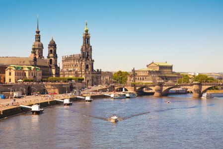 Stadtsilhouette Dresden