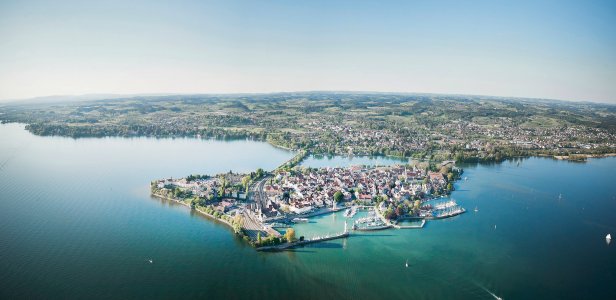 Blick auf die Insel Lindau
