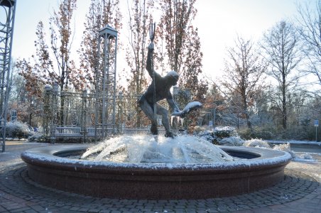 Kurpark Bad Bevensen im Winter