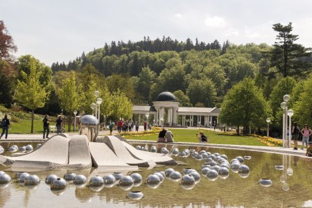 An der Singenden Fontäne