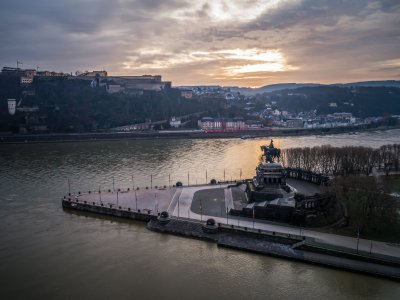 Deutsches Eck in Koblenz