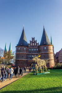 Das Holstentor in Lübeck