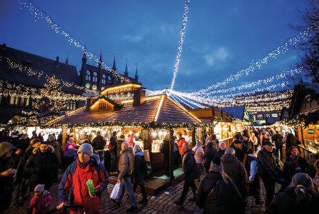 Lübecker Weihnachtsmarkt am Rathaus