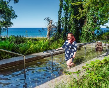 Kneippgarten im Ostseebad Göhren