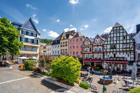 Burgplatz in Linz am Rhein