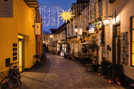 Weihnachtliches Nikolaiviertel in Oldenburg