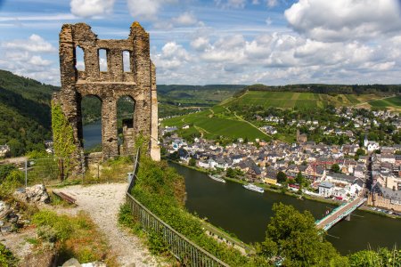 Grevenburg über Traben-Trarbach an der Mosel