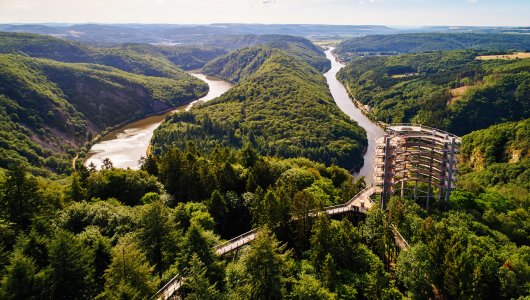 Baumwipfelpfad an der Saarschleife
