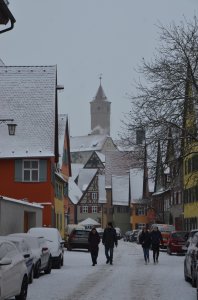 Winterspaziergang durch Dinkelsbühl