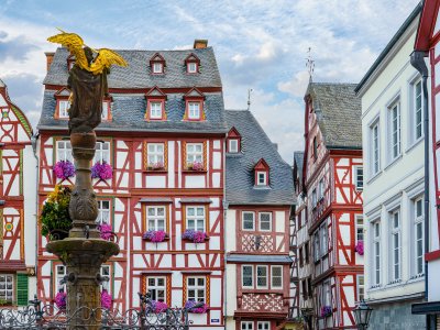 Fachwerkhäuser in Bernkastel Kues
