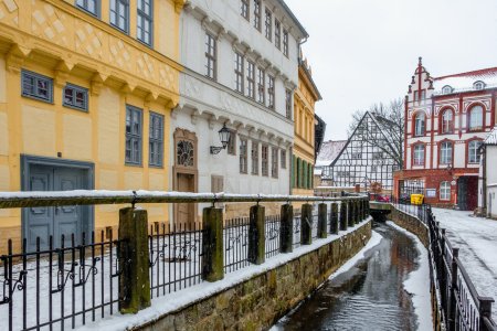Welterbestadt Quedlinburg im Winter