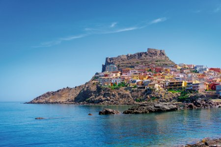 Blick auf Castelsardo
