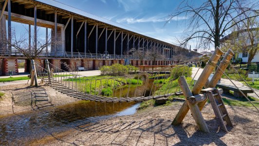 Neues Gradierwerk in Bad Dürkheim