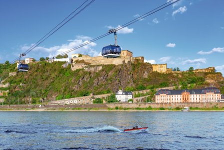 Koblenz  mit Ehrenbreitstein