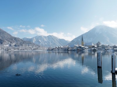 Malerwinkel in Rottach-Egern im Winter