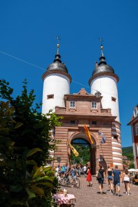 Alte Brücke in Heidelberg 
