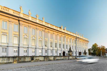 Residenz Ansbach mit Schlossplatz