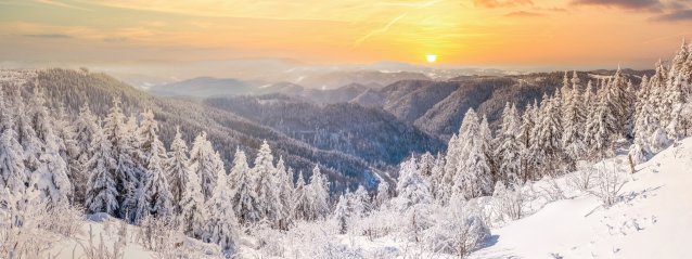 Winterlandschaft Schwarzwaldhochstraße