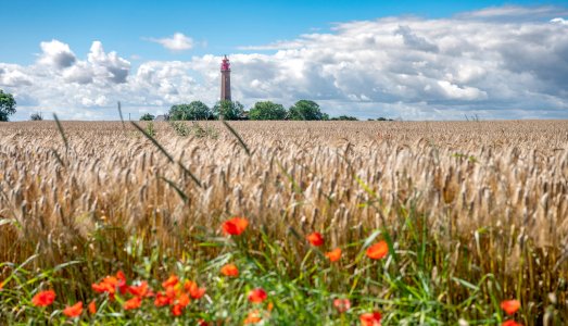 Leuchtturm von Flügge auf Fehmarn