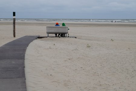 Am Strand auf Norderney