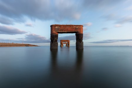 Alter Fähranleger in Eckwarderhörne