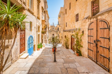 Altstadtgasse in Valletta