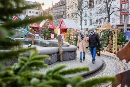 Weihnachtsmarktbesuch in Koblenz.