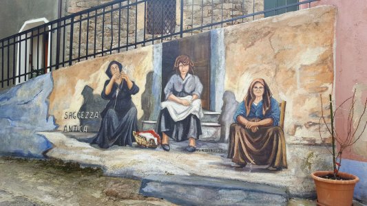 Orgosolo Murales - Wandmalerei