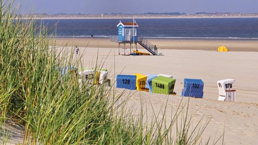 Stand auf der Insel Langeoog