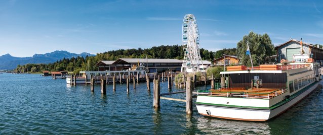Schiffsanleger Prien am Chiemsee