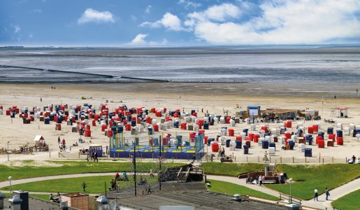 Strand von Bensersiel, Ostfriesland
