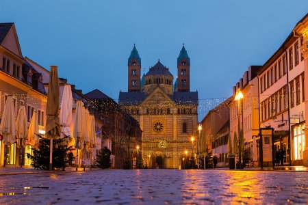 Dom zu Speyer im Winter