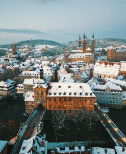 Bamberg im Winter