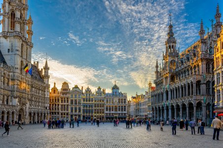 Grand Place (Grote Markt) in Brüssel