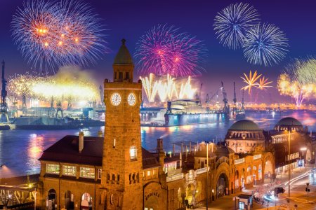 Silvester in Hamburg